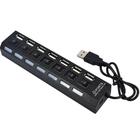 Hub Usb 2.0 Com 7 Portas Switch On/Off E Led Indicador