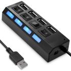 Hub USB 2.0 Knup 4 Portas HB-t63
