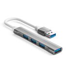 Hub USB 3.0 4 Portas Extensão para PC Notebook Adaptador Pendrive Externo