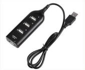 Hub USB 4 Portas 2.0 Carregador Alta Velocidade PC Notebook