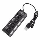 Hub usb 4 portas 2.0 tc0063 preto teccon