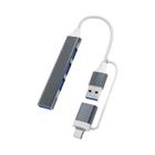 Hub USB-C 8 Portas com Leitor de Cartão SD/TF - Docking Station para Macbook Air e PC