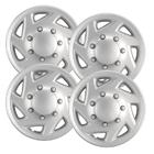 Hubcaps Hubcaps.com Qualidade Premium 16 Prata para Ford Van