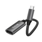 Hubonic Adaptador USB C para HDMI 4K 60Hz Cabo Celular Tablet Notebook Resistente Alta Qualidade