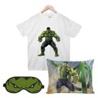 Hulk Camisa, Almofada e Máscara de dormir