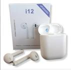 I12 Fone De Ouvido True-stereo Bluetooth Cor Branco