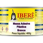 Ibere Massa Plastica Branca 400 Grs - Kit C/12 Pc