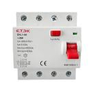 Idr interruptor diferencial tetrapolar 25a 40a 63a 80a 30ma 4p etek