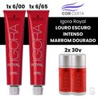 Igora Royal LOURO ESCURO INTENSO MARROM DOURADO