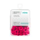 Ilhós Mimo Creating - Flor - Rosa Pink - 4,5 mm - 50 Unids