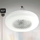 Ilumina E Refresca Ventilador De Teto Com Luz Led E Controle - Bellator