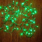 Iluminação de Natal - Pisca Pisca com 100 Leds - 8 Fases - Fio Incolor Verde Claro 127V
