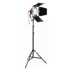 Iluminador de LED Fresnel Profissional SHL116 + Tripé