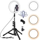 Iluminador Fotografia Ring Light Led 16Cm 5500K Usb Tripé