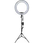 Iluminador Ring Light 18 48Cm Tripé 2M Suporte Câmera Gt719 - Lorben