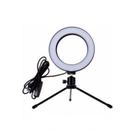 Iluminador Ring Light Selfie De Led - 6 Polegadas