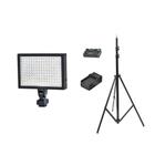 Iluminador soleste Video Light Led 1700 + Bateria F570+tripe 2m