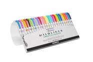 Iluminador Zebra Mildliner Double Ended, pacote com 25