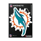 Imã Magnético Vinil 7x12cm Miami Dolphins NFL