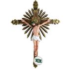 Imagem Crucifixo De Parede 38cm INRI Inquebrável