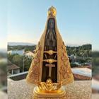 Imagem De Nossa Senhora Aparecida Grande Juta 31cm