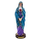 Imagem Nossa Senhora Das Dores Resina 21 Cm