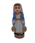 Imagem Nossa Senhora Das Graças Criança Baby 8cm Resina