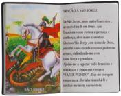 Imagem São Jorge Em Formato Livro Com Porta Caneta