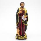 Imagem São Mateus Importado Resina 15 cm - Amém Decoração Religiosa