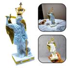 Imagem São Miguel Arcanjo Monte Gargano com Coroa Resina 22 Cm