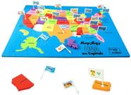 Imagimake: Mapologia EUA com Capitais- Aprenda Estados dos EUA Junto com suas capitais e fatos divertidos- Quebra-cabeça fun jigsaw- brinquedo educacional para crianças acima de 5 anos