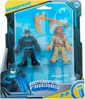 Imaginext Dc Super Friends Batman e Espantalho Mattel HGX82