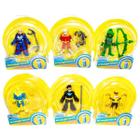 Imaginext Dc Super Friends Coleção Com 6 Bonecos