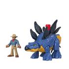 Imaginext Jurassic World Dominion Stegosaurus & Dr Grant - Mattel