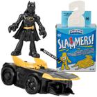 Imaginext Mini Boneco Batgirl + Veículo Slammers DC - Mattel GNN49