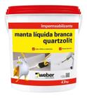 Impermeabilizante Manta Líquida 4,5Kg Branca Quartzolit - Geral