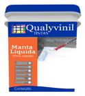 Impermeabilizante para telhados e lajes Manta Líquida Qualyvinil ultra rápida 12Kg