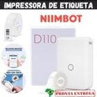 Impressora de Etiqueta Niimbot D110 + 1 Rolo