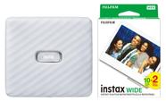 Impressora instax Fujifilm Instax Link Wide White, pacote 2023