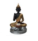 Incensário Buda Hindu com Base Redonda Altíssima Qualidade Resina Decorada