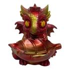 Incensário Cascata Dragão Baby 12 Cm Resina - Selecione Cor - Meta Atacado