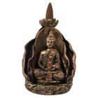INCENSARIO Cascata Folha Gruta Buda Hindu Meditando chakras - Decore Casa