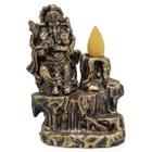 Incensário Cascata Porta Incenso de Ganesha Zen Com 5 Cones