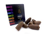Incenso Cone Cascata Backflow Com Fragrâncias Goloka