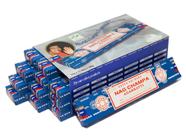 Incenso Massala Satya Nag Champa Box com 12 Caixas de 15gr (fábrica MUMBAI)