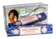 Incenso Nag Champa Original Satya Sai Baba Massala 15 Varet.