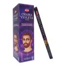 Incenso Natural Hem - Chama Violeta 8 Varetas