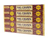 Incenso Tulasi Massala Nag Champa 25 caixas de 7 varetas