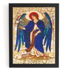 Incrivel Quadro Decorativo Arte Sacra Ancanjo Gabriel 42x29c