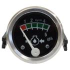 Indicador de pressão óleo 12v 52mm massey fergusson colheitadeira rosca: m10x1,0 escala 0 a